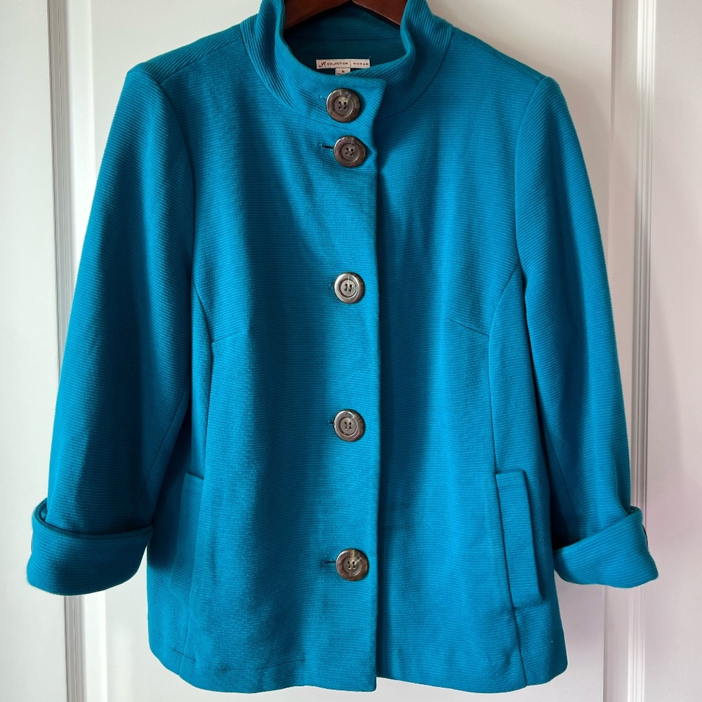 JM Collection Women’s Button Down Chunky Sweater Cardigan